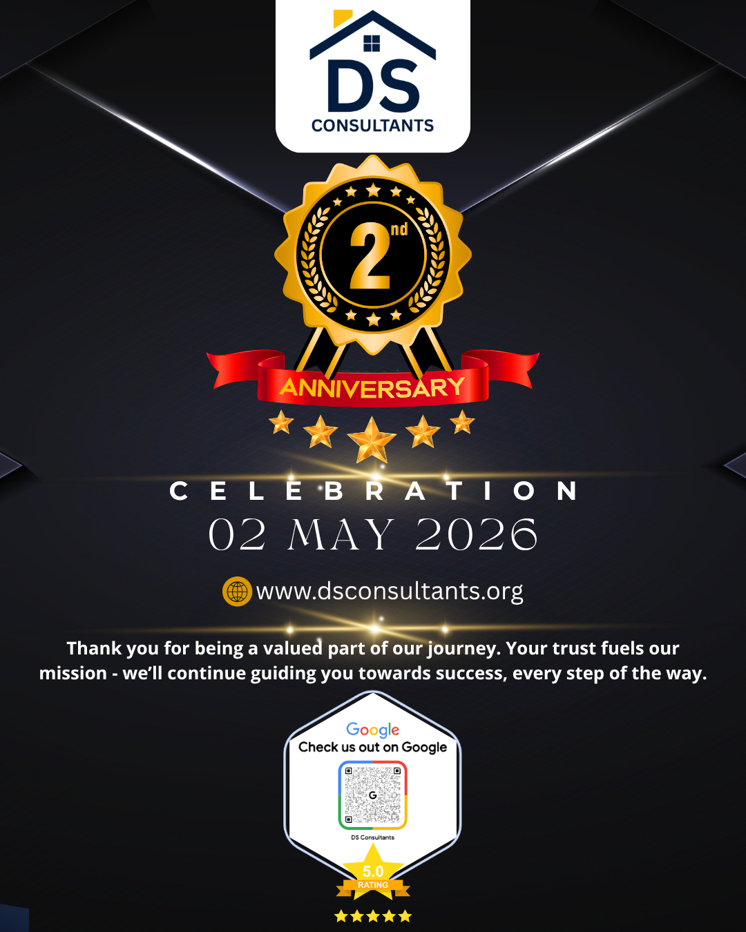 DS Consultants Second Anniversary